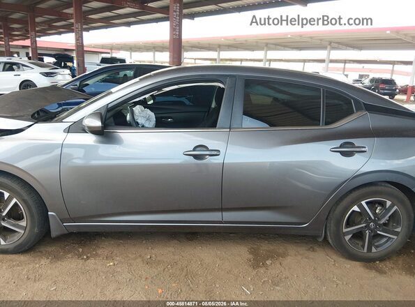 3N1AB8CVXRY261405 2024 NISSAN SENTRA Gray სალონის 360-გრადუსიანი ხედი