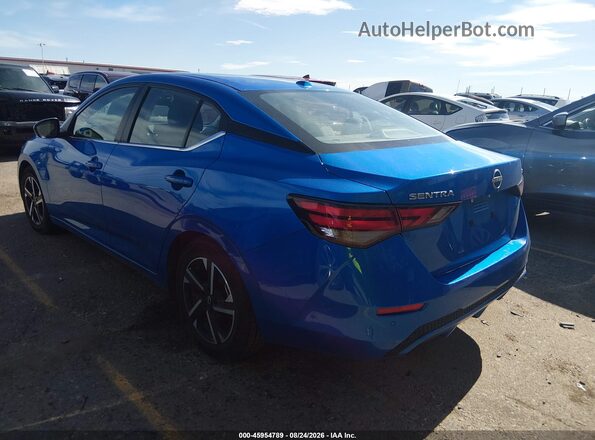 3N1AB8CVXRY266409 2024 NISSAN SENTRA Blue Trasero izquierdo