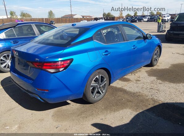 3N1AB8CVXRY266409 2024 NISSAN SENTRA Blue Trasero derecho