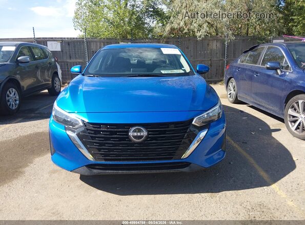 3N1AB8CVXRY266409 2024 NISSAN SENTRA Blue Vista interior trasera