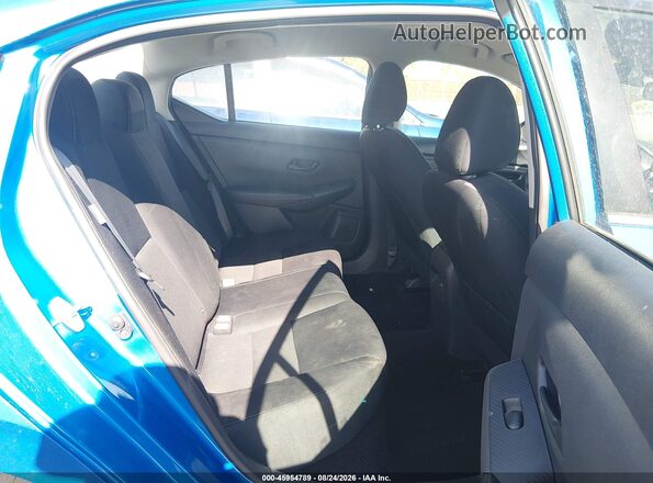 3N1AB8CVXRY266409 2024 NISSAN SENTRA Blue Vista de la etiqueta del VIN