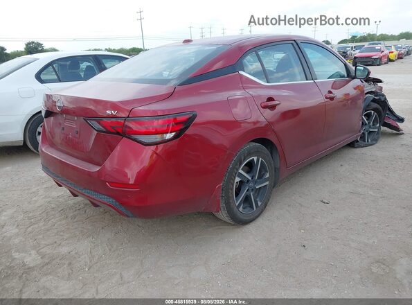 3N1AB8CVXRY267902 2024 NISSAN SENTRA Red Задня права чверть