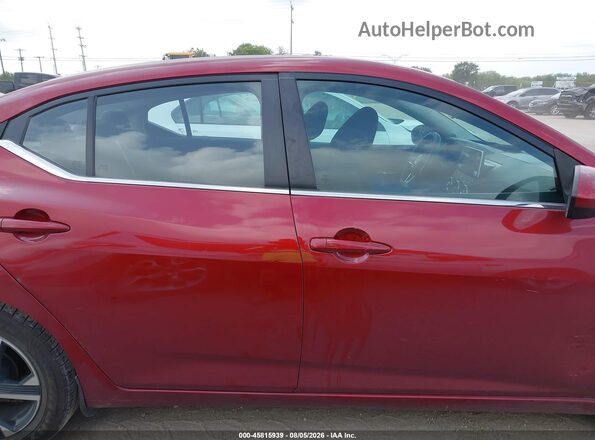 3N1AB8CVXRY267902 2024 NISSAN SENTRA Red Вид задньої частини салону