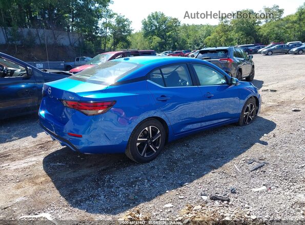 3N1AB8CVXRY330285 2024 NISSAN SENTRA Blue Rear right