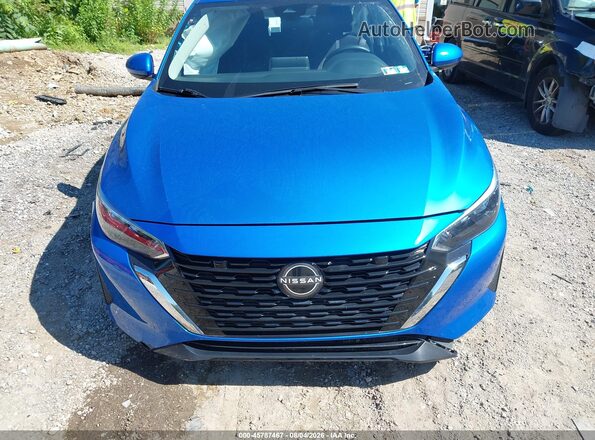 3N1AB8CVXRY330285 2024 NISSAN SENTRA Blue Front view