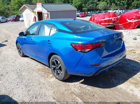 3N1AB8CVXRY330285 2024 NISSAN SENTRA Blue Rear left