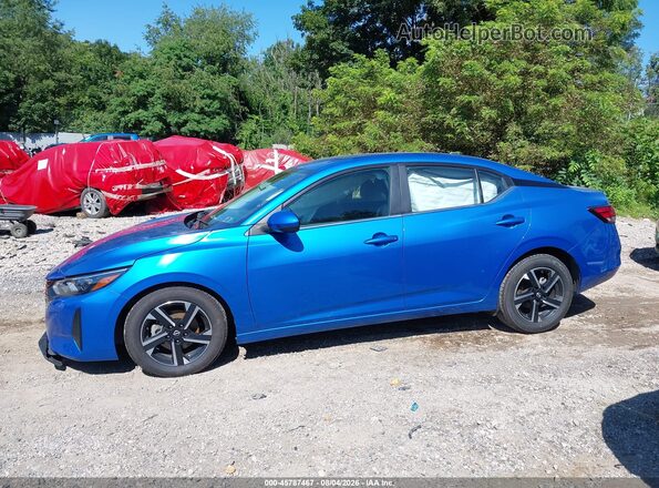 3N1AB8CVXRY330285 2024 NISSAN SENTRA Blue 360 interior view