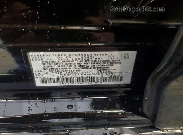 3N1AB8CVXRY334899 2024 NISSAN SENTRA Black Շարժիչի բաժամունքի տեսք