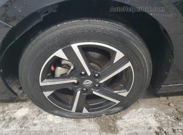 3N1AB8CVXRY334899 2024 NISSAN SENTRA Black VIN կոդի պիտակի տեսք
