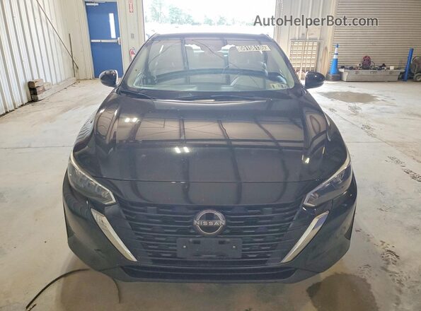 3N1AB8CVXRY336152 2024 NISSAN SENTRA Black Widok z przodu