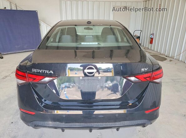 3N1AB8CVXRY336152 2024 NISSAN SENTRA Black Widok z tyłu