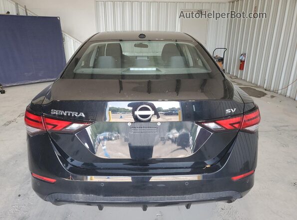 3N1AB8CVXRY336152 2024 NISSAN SENTRA Black Widok naklejki z numerem VIN