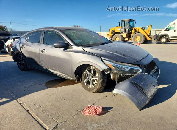 3N1AB8CVXRY370947 2024 NISSAN SENTRA Gray Przód prawy
