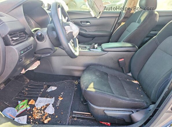 3N1AB8CVXRY370947 2024 NISSAN SENTRA Gray Widok wnętrza z przodu