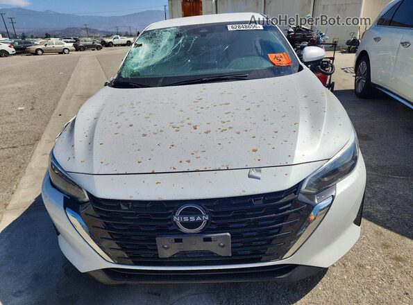3N1AB8CVXRY391636 2024 NISSAN SENTRA White Widok z przodu