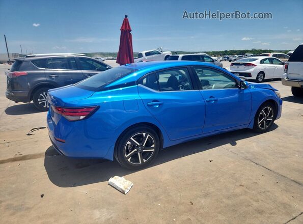 3N1AB8CVXSY203137 2025 NISSAN SENTRA Синий Задняя правая четверть