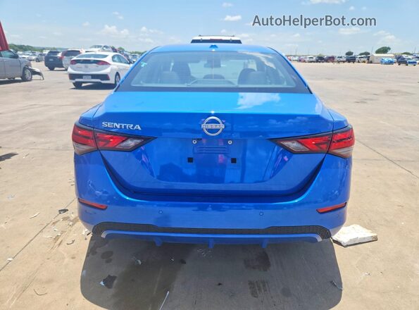 3N1AB8CVXSY203137 2025 NISSAN SENTRA Синий Вид сзади