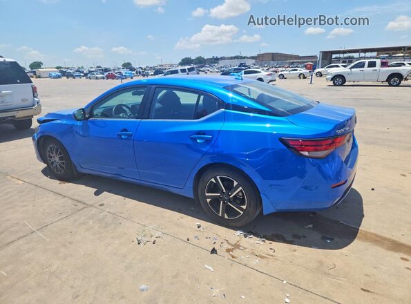 3N1AB8CVXSY203137 2025 NISSAN SENTRA Синий Задняя левая четверть