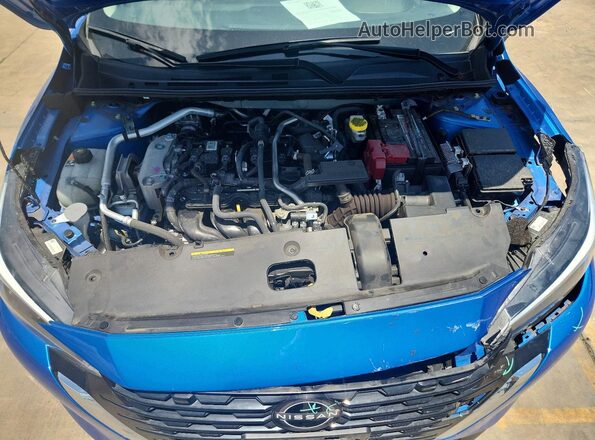 3N1AB8CVXSY203137 2025 NISSAN SENTRA Синий Вид задней части салона