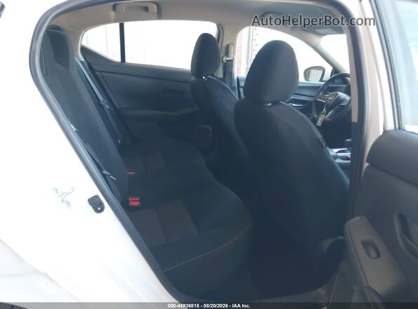 3N1AB8CVXSY214042 2025 NISSAN SENTRA White VIN კოდის სტიკერის ხედი