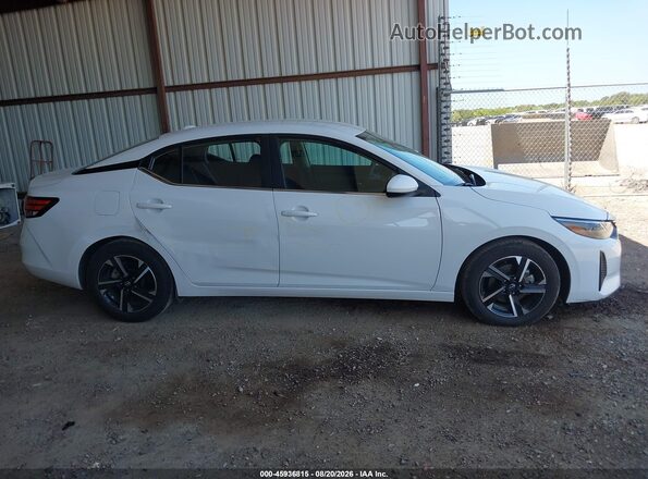 3N1AB8CVXSY214042 2025 NISSAN SENTRA White უკანა სალონის ხედი