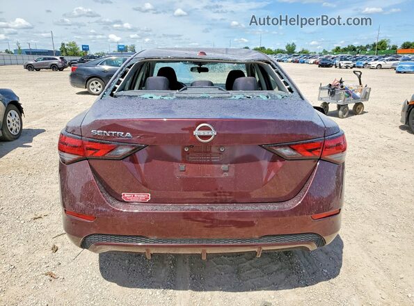 3N1AB8CVXSY218334 2025 NISSAN SENTRA Brown Rear view