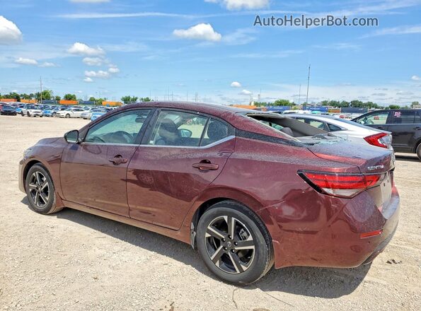 3N1AB8CVXSY218334 2025 NISSAN SENTRA Brown Rear left