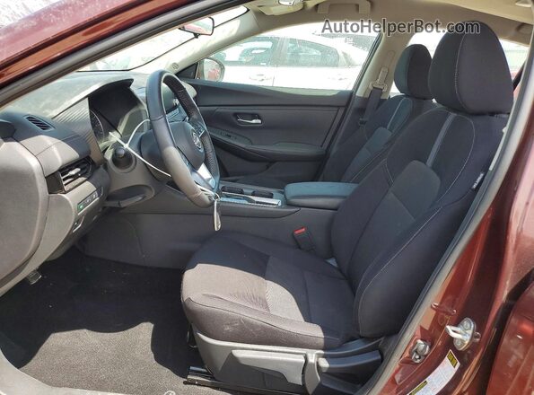 3N1AB8CVXSY218334 2025 NISSAN SENTRA Brown Front interior view