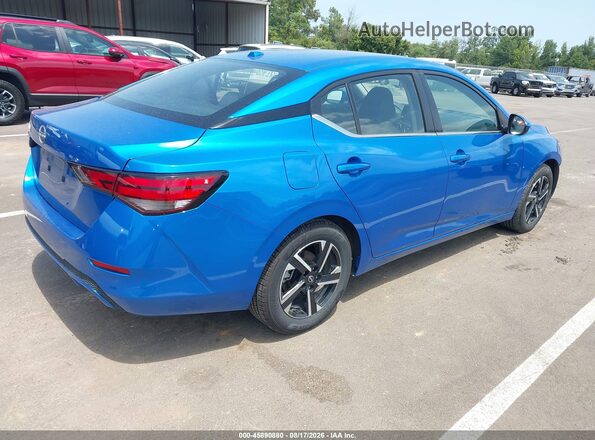 3N1AB8CVXSY269896 2025 NISSAN SENTRA Blue Задня права чверть