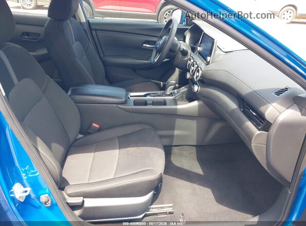 3N1AB8CVXSY269896 2025 NISSAN SENTRA Blue Вид салону спереду