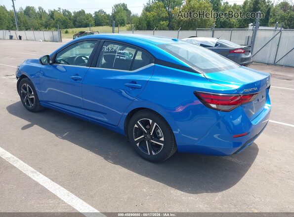 3N1AB8CVXSY269896 2025 NISSAN SENTRA Blue Задня ліва чверть