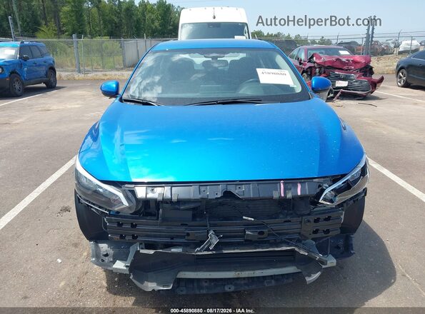 3N1AB8CVXSY269896 2025 NISSAN SENTRA Blue Вид задньої частини салону