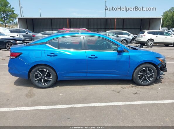 3N1AB8CVXSY269896 2025 NISSAN SENTRA Blue Панорамний вид салону 360°