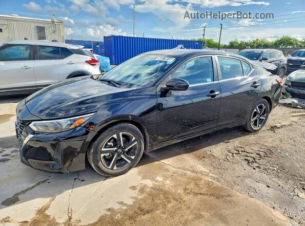 3N1AB8CVXSY271275 2025 NISSAN SENTRA Black უკანა მარცხენა
