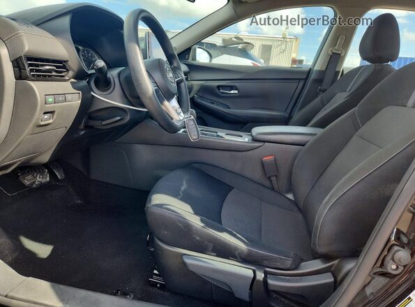 3N1AB8CVXSY271275 2025 NISSAN SENTRA Black VIN კოდის სტიკერის ხედი