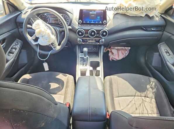 3N1AB8CVXSY311113 2025 NISSAN SENTRA White Widok deski rozdzielczej
