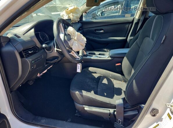 3N1AB8CVXSY311113 2025 NISSAN SENTRA White Widok wnętrza z przodu