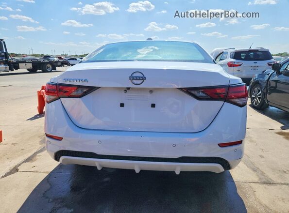 3N1AB8CVXSY311113 2025 NISSAN SENTRA White Widok z tyłu