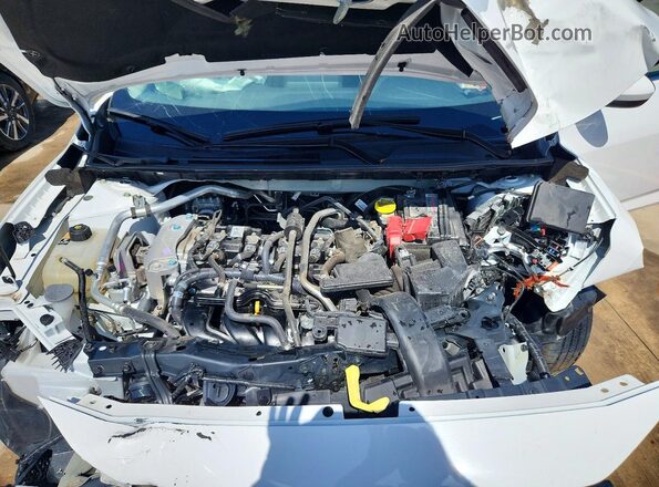 3N1AB8CVXSY311113 2025 NISSAN SENTRA White Widok wnętrza z tyłu