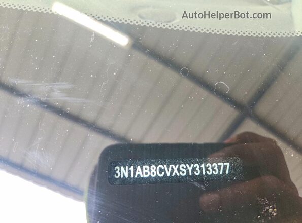 3N1AB8CVXSY313377 2025 NISSAN SENTRA Серый Вид наклейки с VIN-кодом