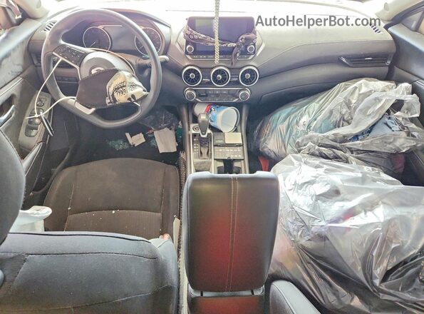 3N1AB8CVXSY313377 2025 NISSAN SENTRA Серый Вид панели приборов