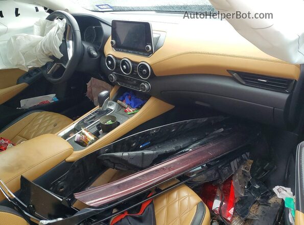 3N1AB8CVXSY336481 2025 NISSAN SENTRA Burgundy წინა პანელის ხედი