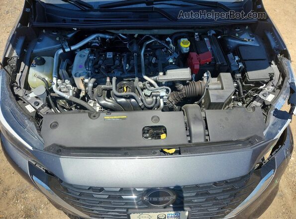 3N1AB8CVXSY346198 2025 NISSAN SENTRA Gray Rear interior view