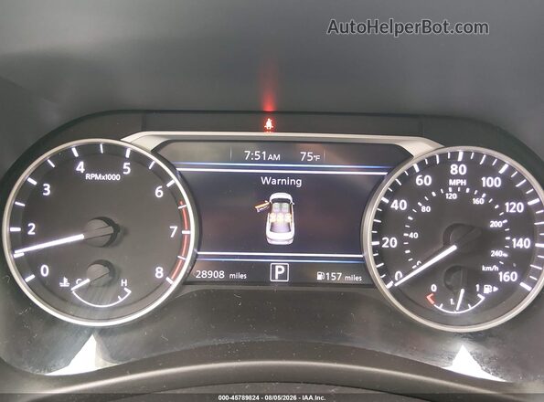 3N1AB8CVXSY360019 2025 NISSAN SENTRA White Vista de los asientos traseros