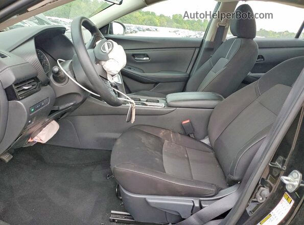 3N1AB8CVXSY363843 2025 NISSAN SENTRA Черный Вид салона спереди