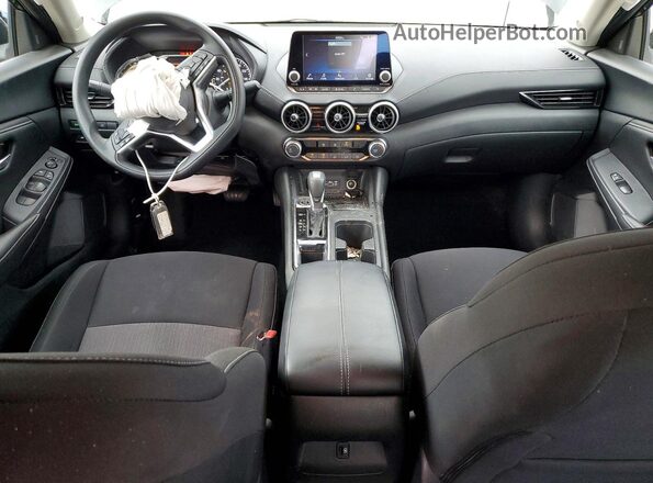 3N1AB8CVXSY363843 2025 NISSAN SENTRA Черный Вид панели приборов
