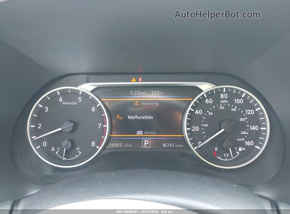 3N1AB8CVXSY389858 2025 NISSAN SENTRA Красный Вид задних сидений