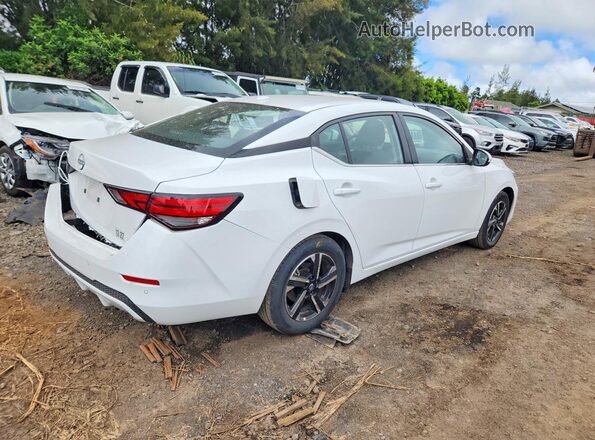 3N1AB8CVXSY390430 2025 NISSAN SENTRA White Հետևի աջ