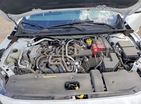 3N1AB8CVXSY412555 2025 NISSAN SENTRA White Вид задньої частини салону