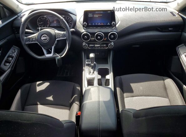 3N1AB8CVXSY417223 2025 NISSAN SENTRA White Вид панелі приладів